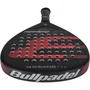 Bullpadel Pala de Pádel Sniper 2.0 Power 2026 - Forma Diamante, Potencia, Núcleo Softeva, Caras Polyglass, Marco CarbonTube, Color Negro y Roja
